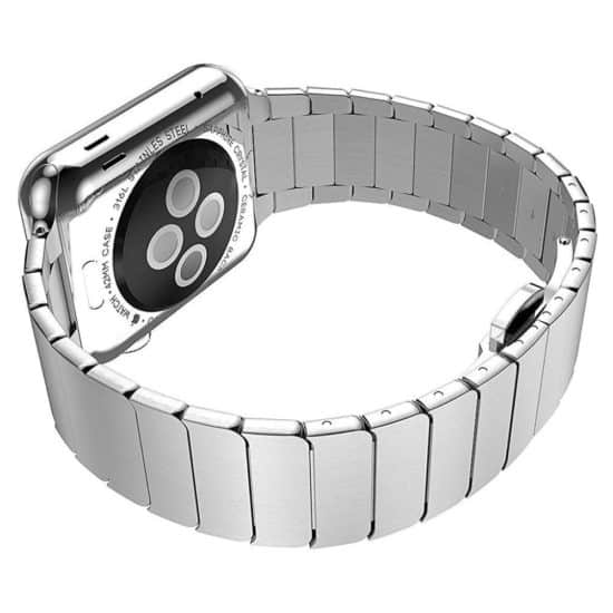 Viljar Link ezüst színű Apple Watch szíj